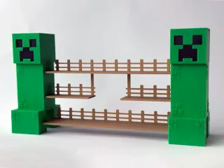 Expositor Minecraft Creeper Funko Pop