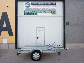 NUEVO: Remolque 3 motos 750 kg
