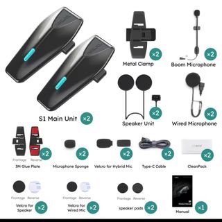 Auricular Moto Asmax S1 Negro