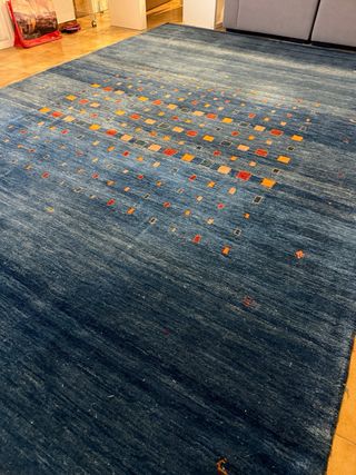 Alfombra Oriental Turkestan Lana 100% Hecha a Mano