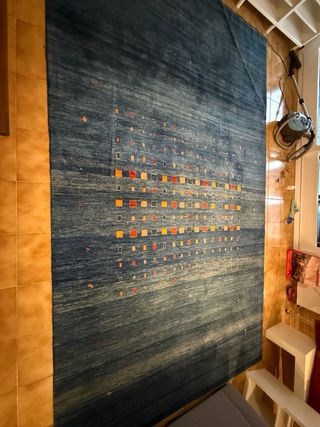 Alfombra Oriental Turkestan Lana 100% Hecha a Mano