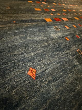 Alfombra Oriental Turkestan Lana 100% Hecha a Mano