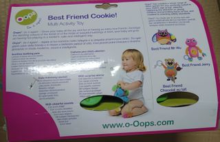 Peluche Tortuga Oops Multisensorial 3m+