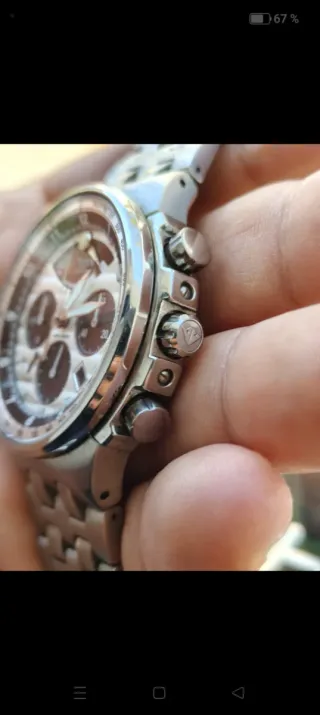 Reloj Citizen Eco-Drive Cronógrafo WR200