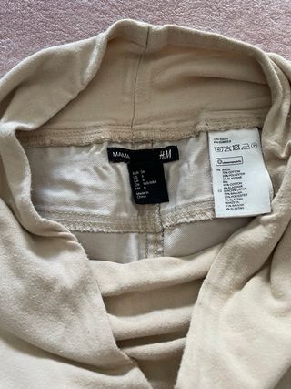Pantalones premamá Skinny Talla 38 Azul, negro