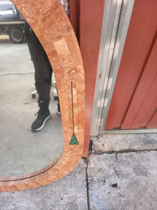 Espejo Ovalado Mármol 120x90