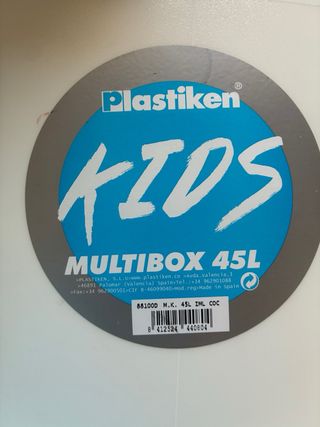 2 baules de juguetes de 45 litros  Regalo juguetes