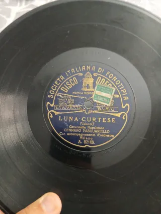 Lote 9 discos Pizarra ODEON INTERNATIONAL