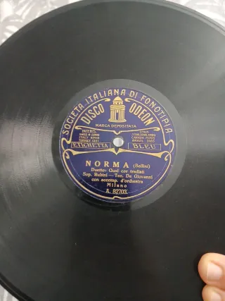 Lote 9 discos Pizarra ODEON INTERNATIONAL