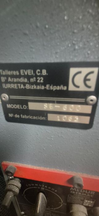 Sierra EVEI-SE 600 para madera