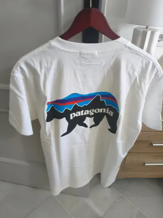 Camiseta Patagonia Oso Montaña Multicolor
