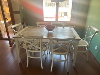 Conjunto 4 Sillas Madera Maciza