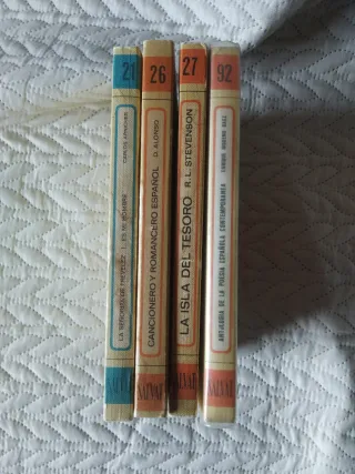 4 títulos colección libro RTV