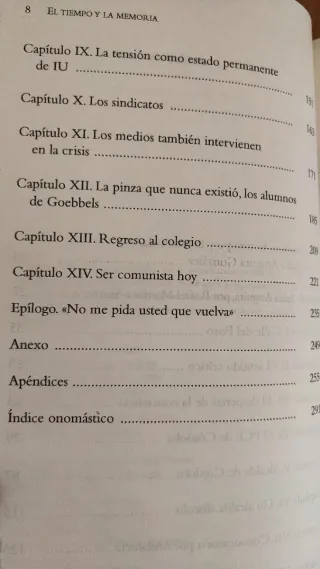 El Tiempo y La Memoria