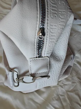 Bolsón Disney Stitch Blanco