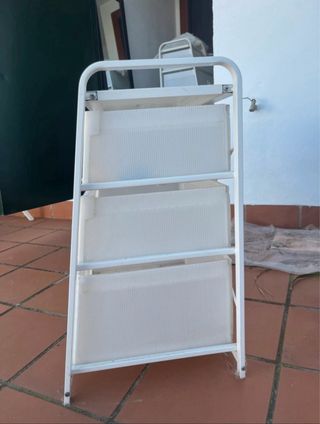 2 Armarios de 3 cajones plástico y metal POR 25€