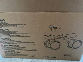 Bicicleta de equilibrio infantil nueva