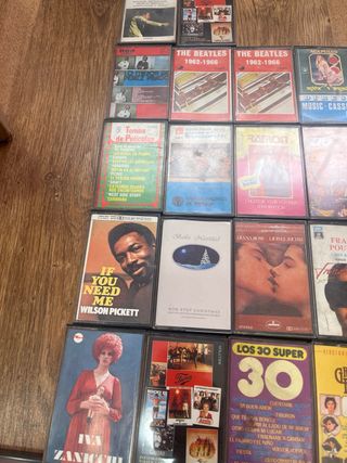 Lote Cintas Cassette Música Variada