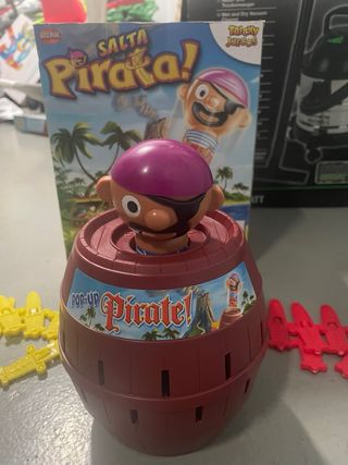 Juego Salta Pirata Bizak