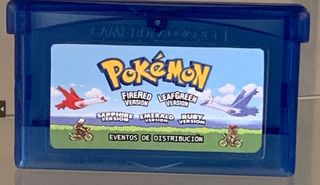 Cartucho Pokémon GBA - Eventos Distribución