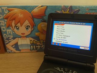 Cartucho Pokémon GBA - Eventos Distribución