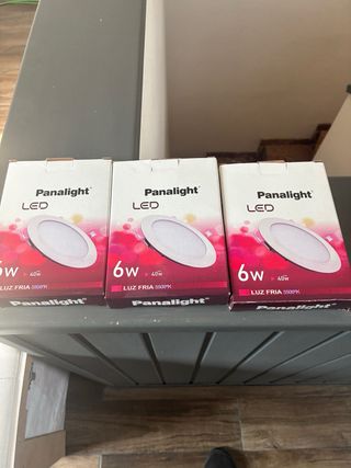 Foco LED Panalight 6W Luz Fría