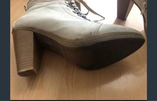 Botines crudos talla 39