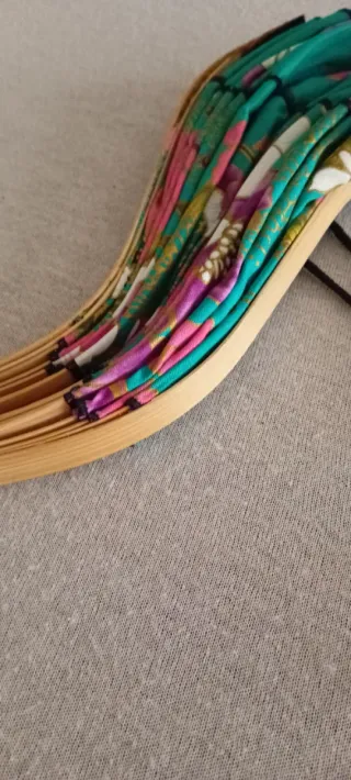 Sombrero abanico Tailandia floral