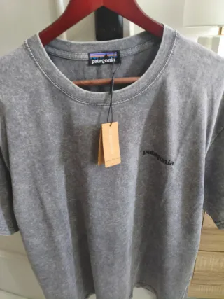 Camiseta Patagonia Gris
