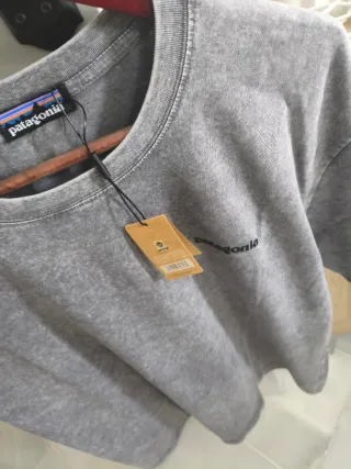 Camiseta Patagonia Gris