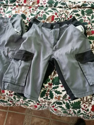 3 Pantalones Cortos de Trabajo Velilla Talla 36/38