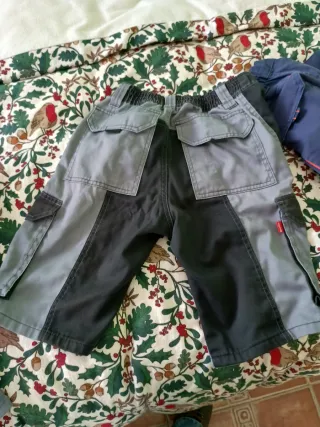 3 Pantalones Cortos de Trabajo Velilla Talla 36/38