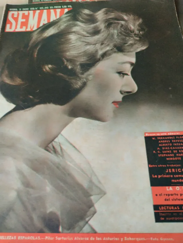 7 Revistas Semana Años 50