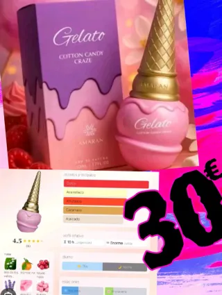 Perfume Gelato Cotton Candy Craze AMARAN