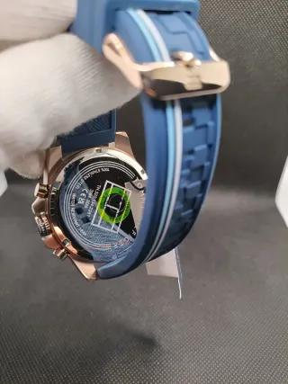 Reloj Tommy Hilfiger Azul y Dorado