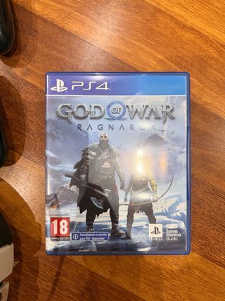 PS4 Slim 1TB + 2 Mandos + God of War Ragnarok