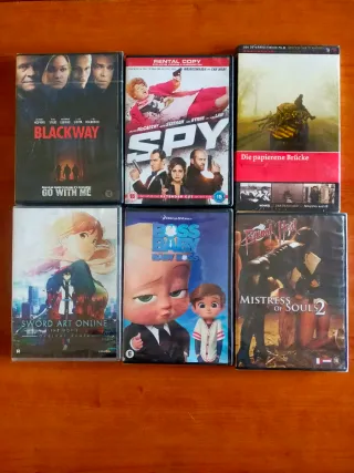 Lote 6 Películas DVD