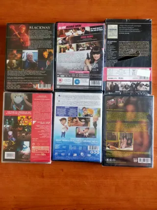 Lote 6 Películas DVD