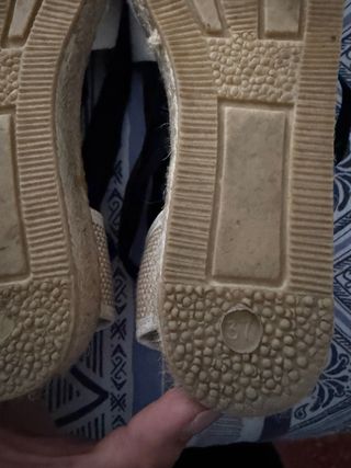 Espardeñas fallera blancas