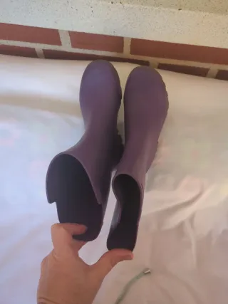 Botas de agua moradas Talla 29-30