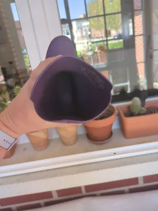 Botas de agua moradas Talla 29-30