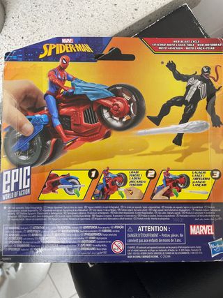 Spider-Man Moto Web Blast Cycle Hasbro