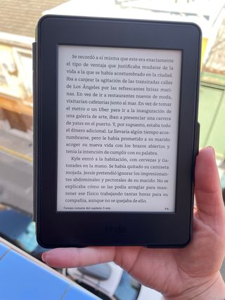 Kindle Paperwhite 7 + Funda  + cable de carga