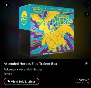 Pokemon Ascended Heroes Elite Trainer Box (INGLÉS)