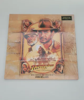 Lote 4 Vinilos Dobles Indiana Jones Nuevos
