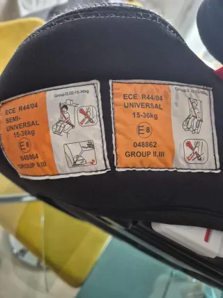 Alzador de coche con Isofix