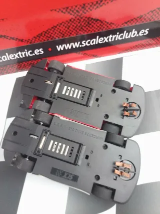2 Mercedes Scalextric 1:32 precio por coche 30€