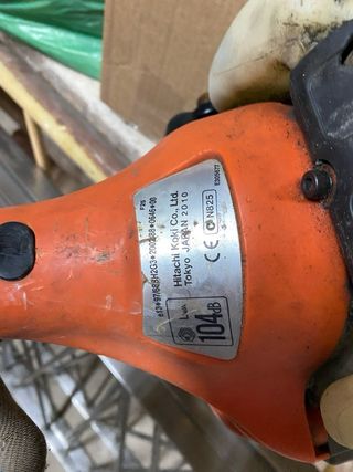 Desbrozadora de gasolina con arnés