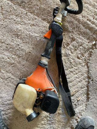 Desbrozadora de gasolina con arnés