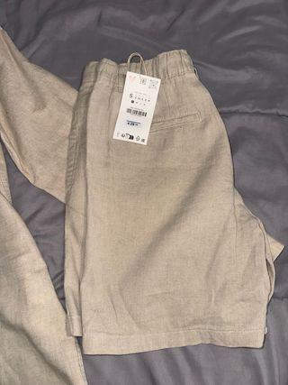 Conjunto Lino Zara Talla S